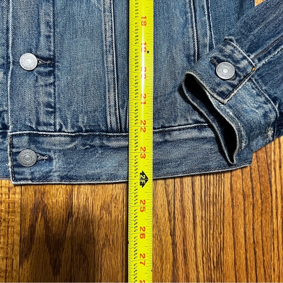 Polo Ralph Lauren Varsity Tigers Football Letterman Patch Denim Jacket Men's Sm - Picture 4 of 13